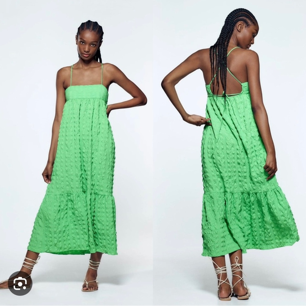 Zara textured dress